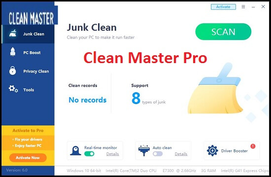 Clean Master Pro 7.5.9 Crack With Keygen Full Version Download 2023