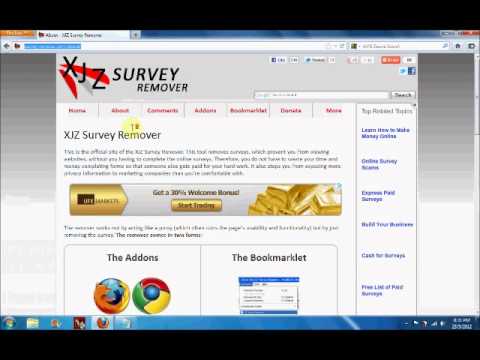XJZ Survey Remover 4.1.8 Crack With Activation Key Free Download 2022