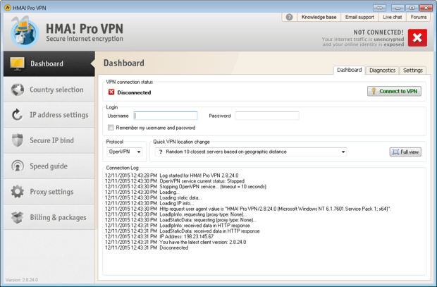 HMA Pro VPN 5.4.3 Crack With License Key Full Version Download 2022